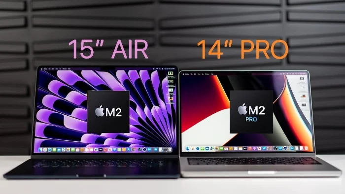 15-inch MacBook Air vs. MacBook Pro