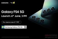 Samsung Galaxy F54 5G launched on June 6th