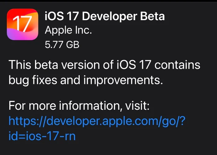 Apple is providing the iOS 17 beta for free