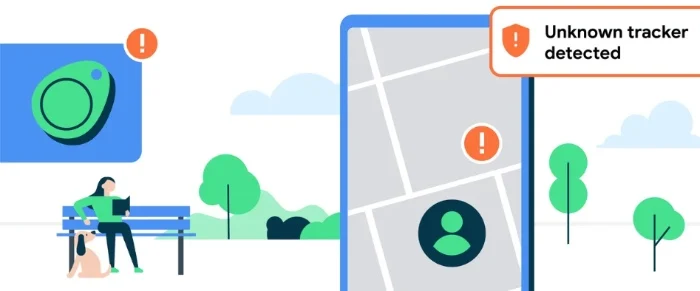 Android Receives Alerts for Unknown Trackers