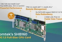 Axiomtek SHB160 PICMG 1.3 Single Board Computer Card (SBC).