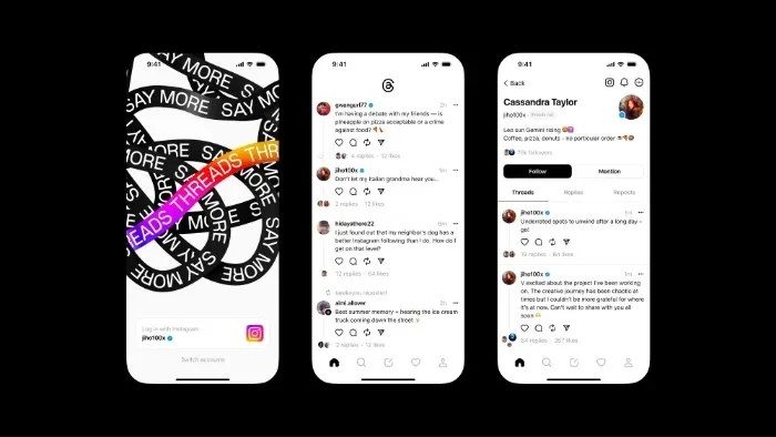 Threads Social Media app updater adds new features