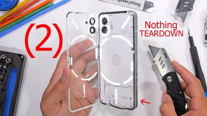 Disassembling the Nothing Phone 2: A Look Inside the Innovative Device