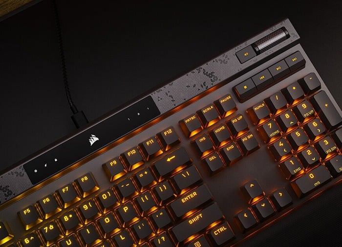 Corsair K70 MAX magnetic mechanical keyboard