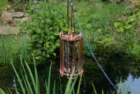 Garden pond used to watercool RTX 4090 PC – fully submersed