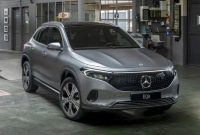 Mercedes EQA SUV facelift revealed