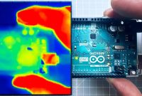 Low-cost thermal camera built using Arduino