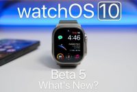 watchOS 10 beta 5 in action (Video)