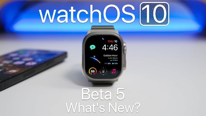 watchOS 10 beta 5 in action (Video)