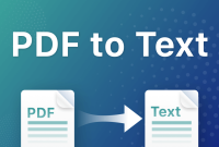 Convert PDF to Text Offline and Online