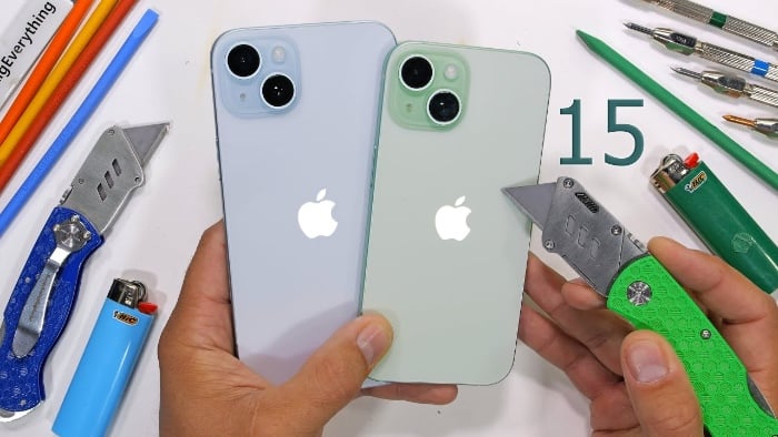 iPhone 15 gets durability tested (Video)