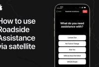 How to use Roadside Assistance via Satellite on the iPhone 15