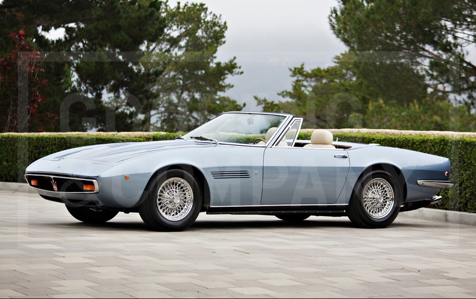 1971 Maserati Ghibli 4.9 Liter Spyder: A Timeless Classic