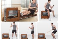 GymPad W1 home gym and water rower