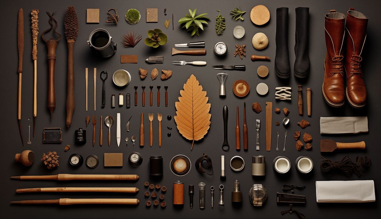 How to create realistic knolling photographs in Midjourney