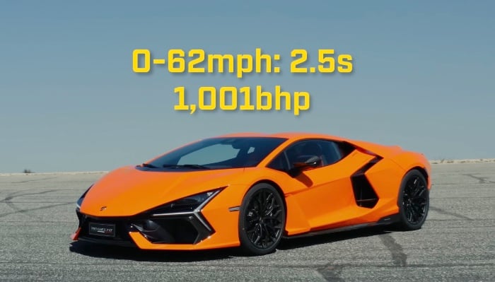 Lamborghini Revuelto on the track (Video)