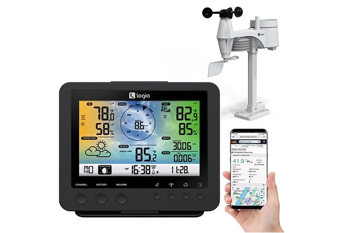 Deals: Logia 5-in-1 Wi-Fi Weather Station, save 33%