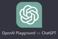 OpenAI Playground vs ChatGPT results compared