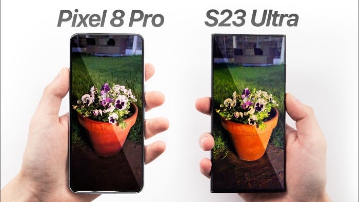 Google Pixel 8 Pro vs Galaxy S23 Ultra cameras compared (Video)