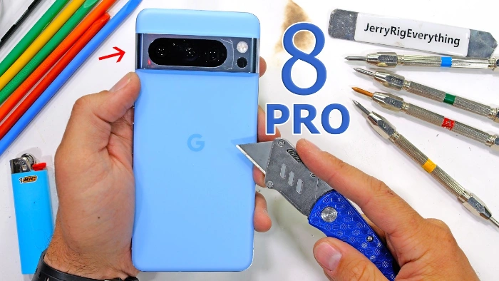 How durable is the new Google Pixel 8 Pro (Video)