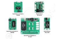 Serial Servo HATs and Raspberry Pi, Arduino expansion boards