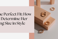 The Perfect Fit: How to Determine Her Ring Size in Style