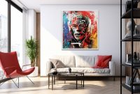 How to print AI art for interior design and home decoration