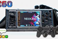 XGO handheld retro gaming console and wireless charger