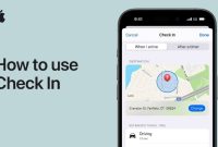 How to use Check In on the iPhone with iOS 17