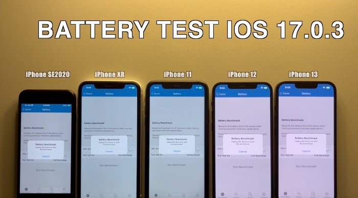 iOS 17.03 battery life tested (Video)