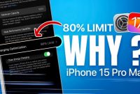 iPhone 15 and 15 Pro 80 percent battery charging explained