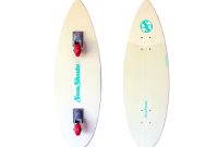 SEASKATE surf skateboard with spring-loaded casters