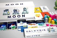 Moon Deluxe Edition board game with playmat