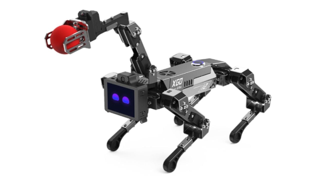 Build your own robot dog with the CM4 XGO-Lite kit