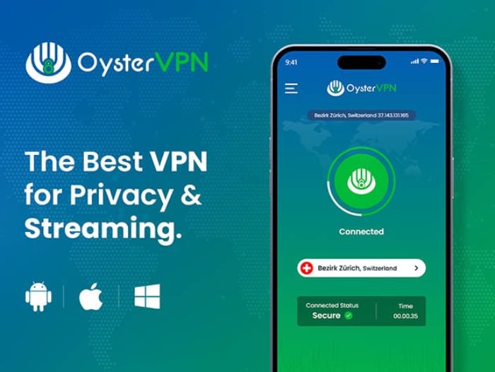 Deals: Save 80% on the OysterVPN Lifetime Subscription