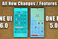 Samsung One UI 6.0 vs One UI 5.0 (Video)