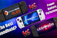 Steam Deck OLED vs ROG Ally vs Legion Play