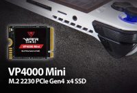 Patriot Memory’s VP4000 Mini M.2 2230 SSD gaming storage