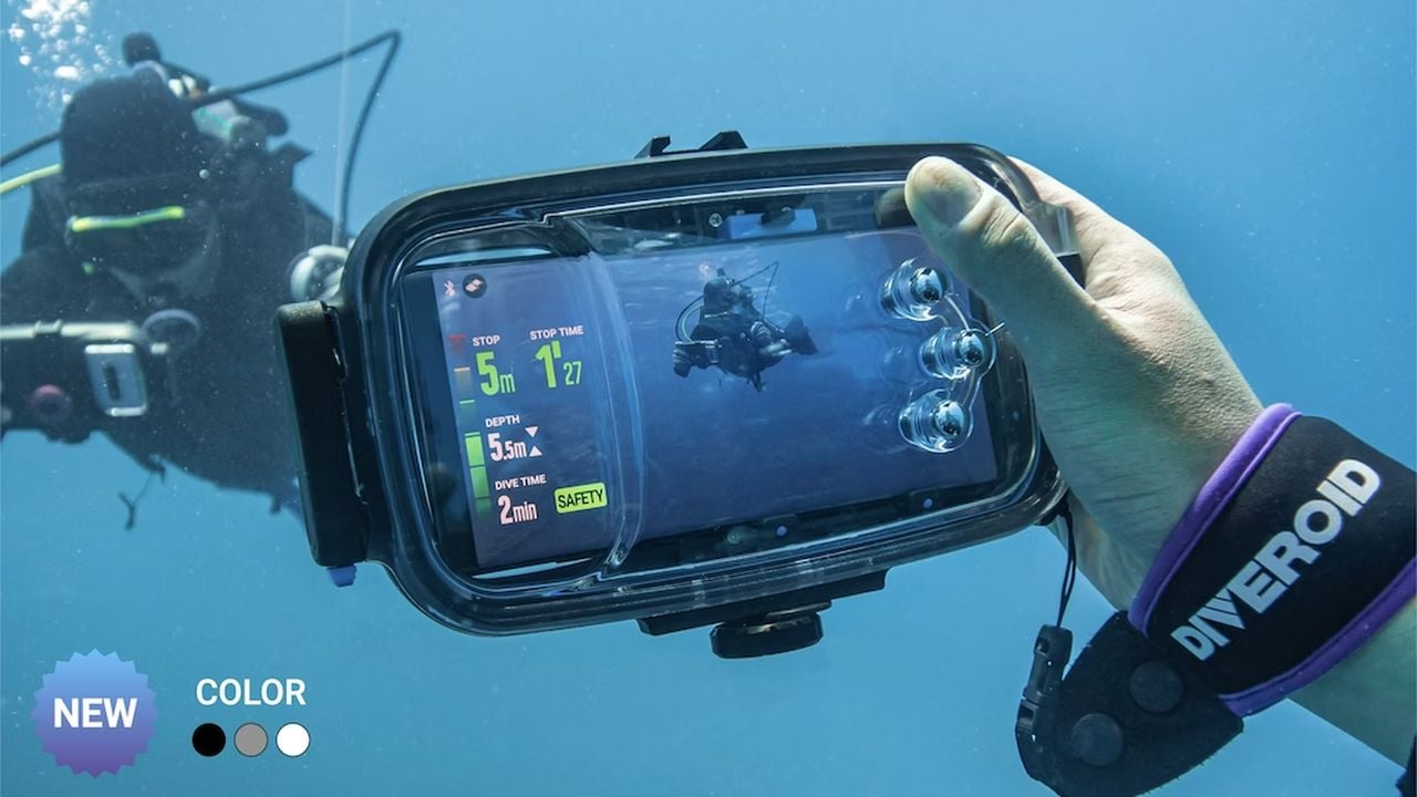 DIVEROID transforms your phone into a dive computer and more