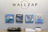 Display your board games on the wall using WALLZAP