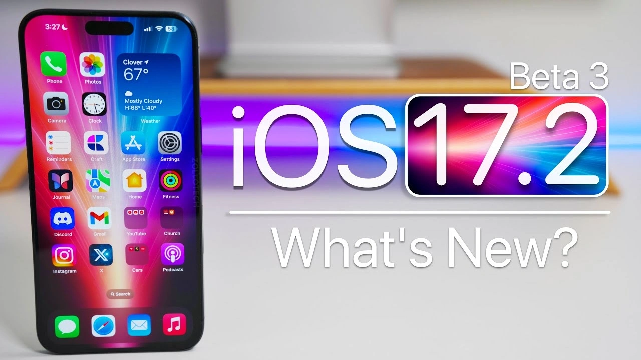 Another looks at iOS 17.2 beta 3 (Video)