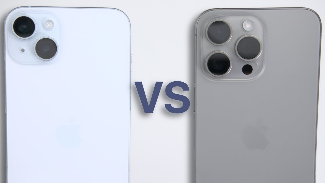 iPhone 15 Plus vs iPhone 15 Pro Max(Video)