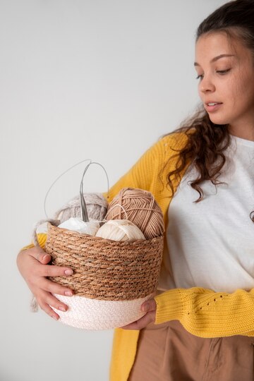 Must-Have Baskets For Your Knitting Supplies Collection