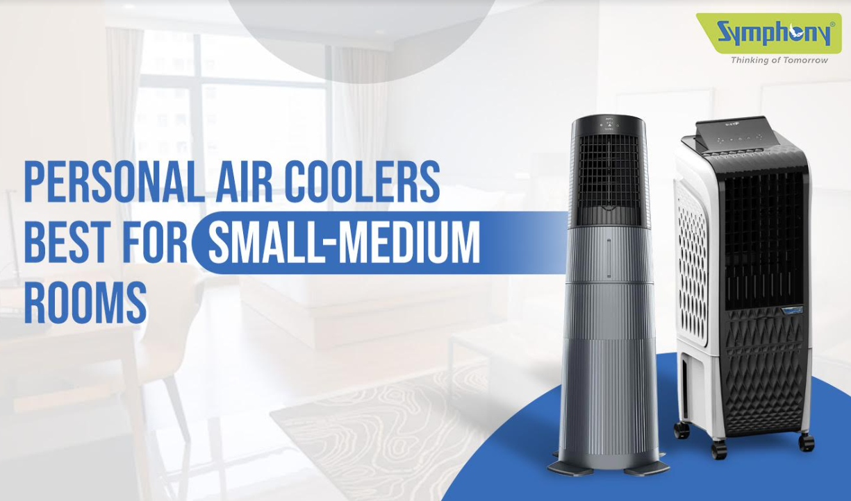 Personal air coolers Best for small-medium rooms- Symphony Limited