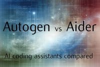 Autogen vs Aider AI coding assistants comparison guide