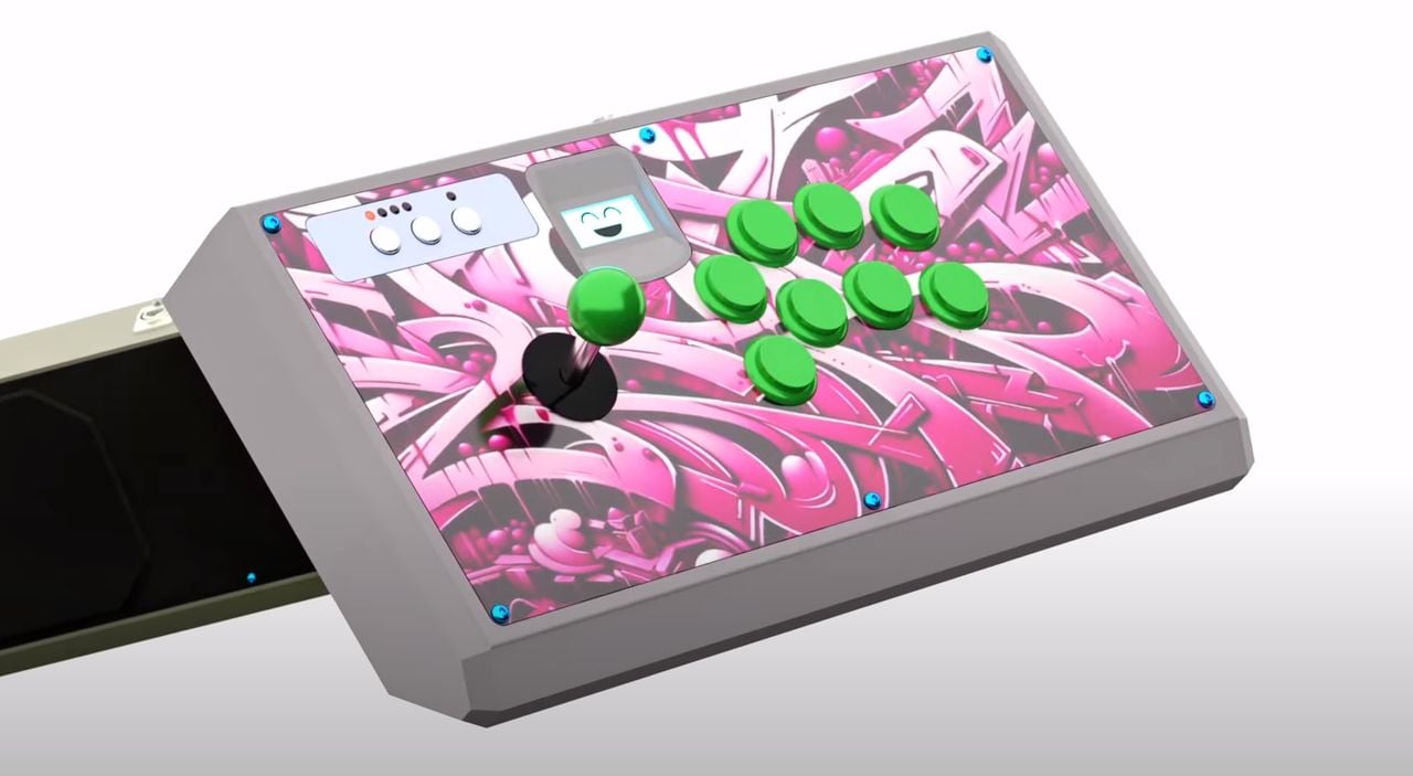 Octopus arcade fight stick for PC, PS5, Switch, Steam Deck & more