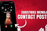 How to Create a Christmas Contact Poster & Memoji