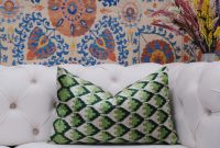 Versatility and Elegance of Silk Velvet Ikat Pillows