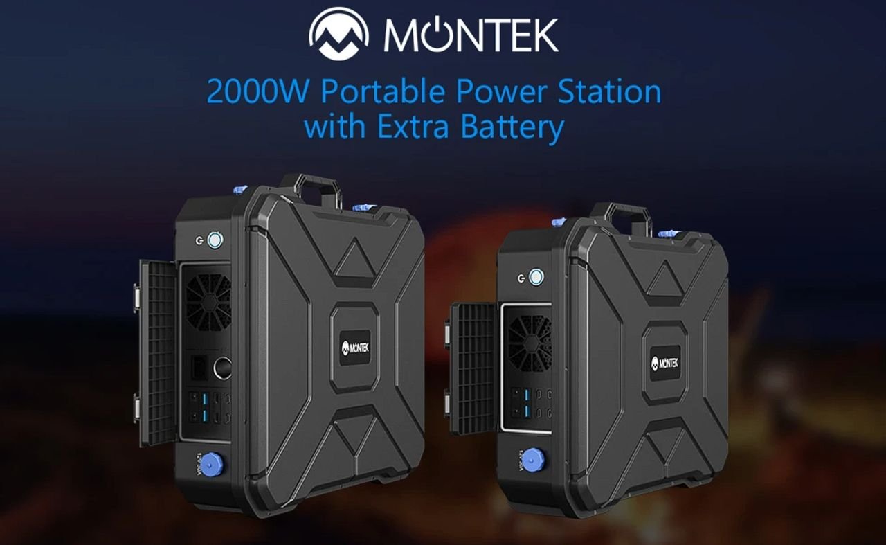 MONTEK 2000W rugged fully waterproof power station series