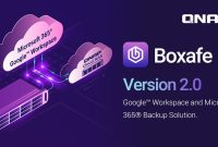 QNAP Boxafe 2 SaaS backup solution for Microsoft 365 and Google Workspace